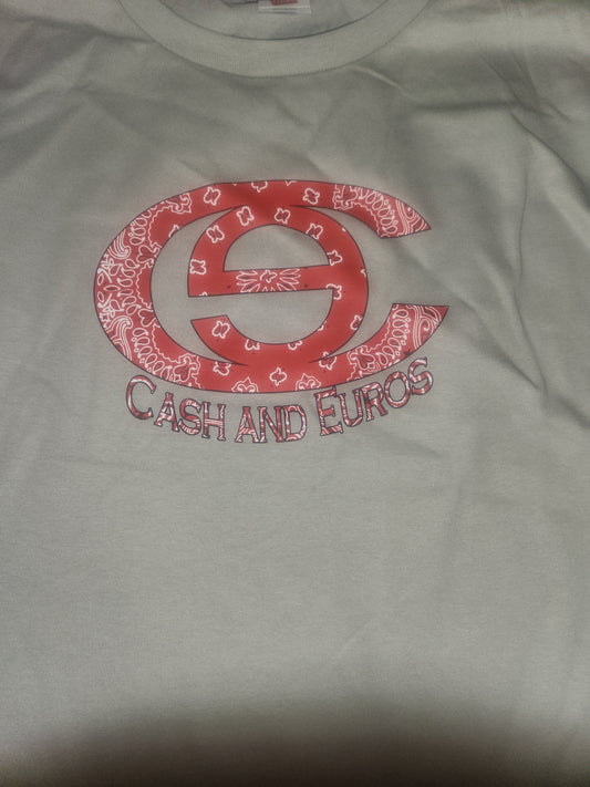 C&E Logo - Red Pattern - Cotton Tee