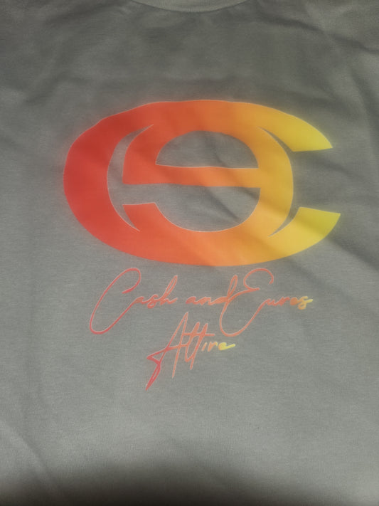 C&E Logo - Red and Yellow - Cotton Tee