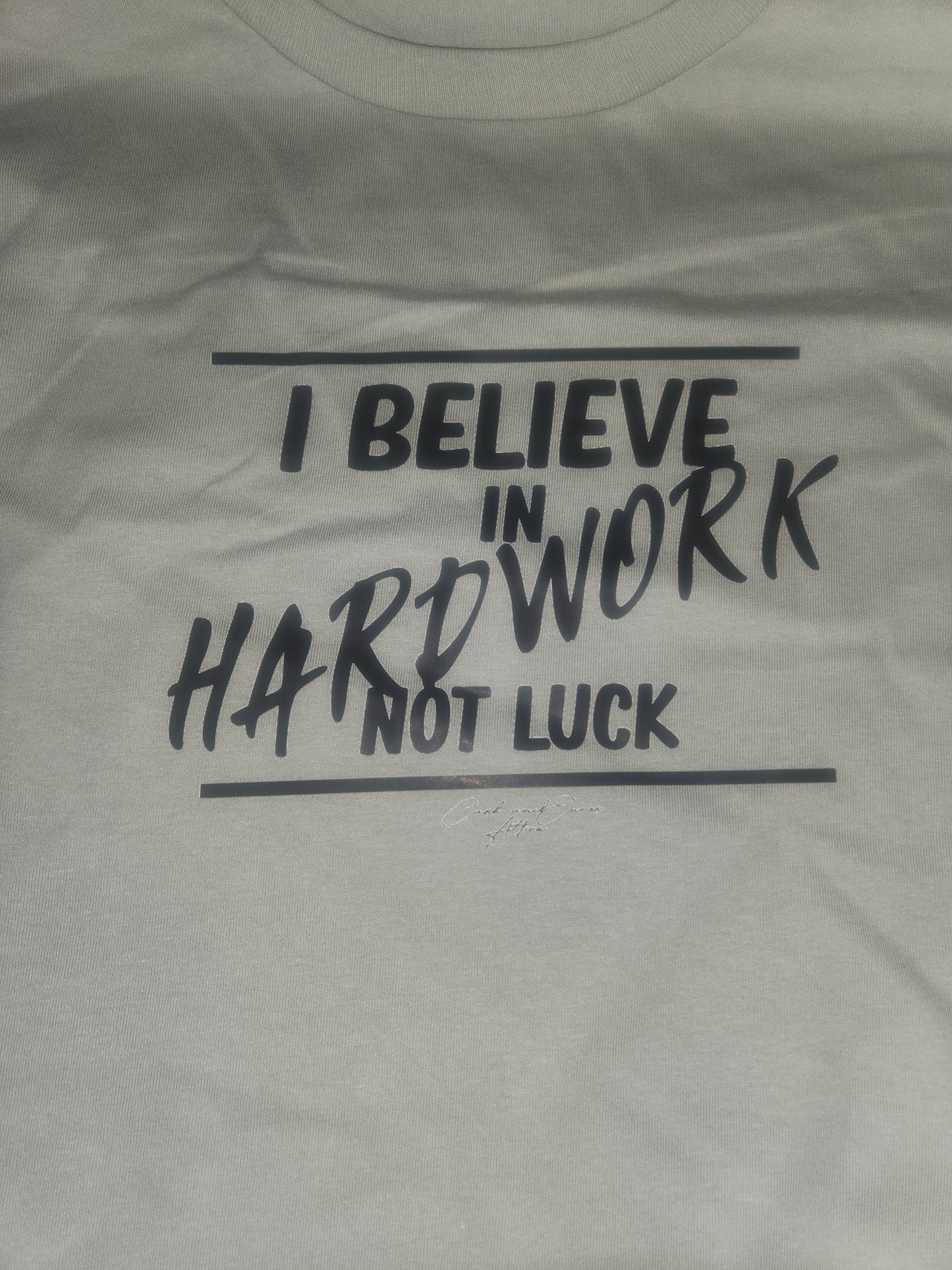 Hard Work - Cotton Tee